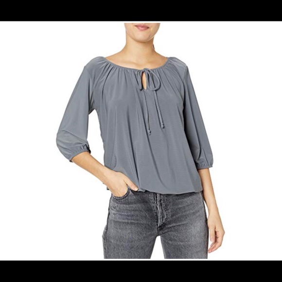 NWOT Star Vixen 3/4 Sleeve Peasant Top - Picture 1 of 3